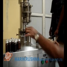Semi Automatic Ropp Cap Sealing Machine, Capacity: 20 mm, 22 mm, 25mm, 28mm