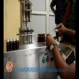 Semi Automatic Ropp Cap Sealing Machine, Capacity: 20 mm, 22 mm, 25mm, 28mm