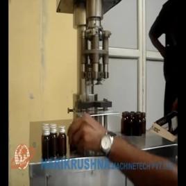 Semi Automatic Ropp Cap Sealing Machine, Capacity: 20 mm, 22 mm, 25mm, 28mm