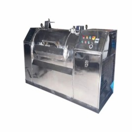 Semi-Automatic Round Snyter Washing Dyeing Machine 15 K.G