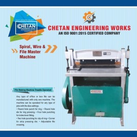 Semi-Automatic Single Phase File Making Machines