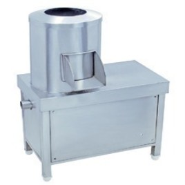 Semi-Automatic Stainless Steel Potato Peeler Machine
