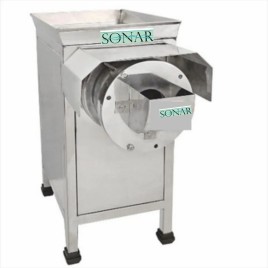 Semi Automatic Stainless Steel Commercial Onion Slicing Machine, 0.5 HP