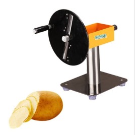 Semi-automatic Stainless Steel Hand Oprating Potato Slicer Machine