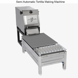 Semi Automatic Tortilla Making Machine, Capacity: 800 Tortillas/Hour, Model Name/Number: Fs 800