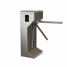 Semi-Automatic Tripod Turnstile, Stainless Steel