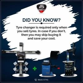 Semi-Automatic Tyre Changer Machine