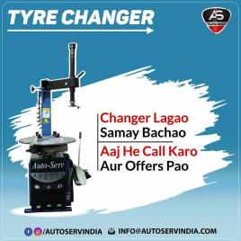 Semi Automatic Tyre Changer Machine