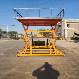 Semi Battery Lift table for Warehouse