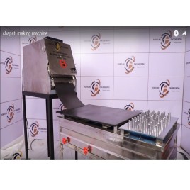 Semi Cooked Chapati Making Machine With Roasting Unit, Model Name/Number: Fs 800