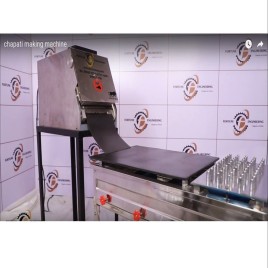 Semi Cooked Chapati Making Machine