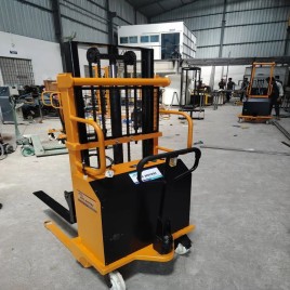 Semi Electric Pallet Stacker, For Power Production, DC