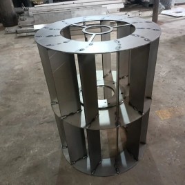 Semiclosed Centrifugal Fan Impeller, For Exhaust