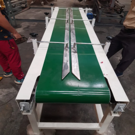 SEW Electric Slider Bed Belt Conveyor, For Packaging