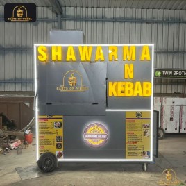 Shawarma n Kebab - Kiosk by Carts on Wheel