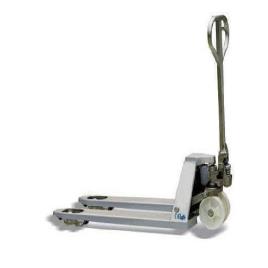 Shiva Hand Operated Stainless Steel Pallet Truck, For Industrial, Lifting Capacity: 200kg