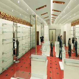 Shop Interior Designing Service Work Provided Wood Work & Furniture