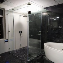 Shower Cubicle Sliding Glass Partition