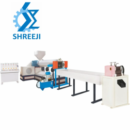 Shreeji Plastic Waste Recycling Line SYN/RP-75 AC, Production Capacity: 105 Kg/Hour