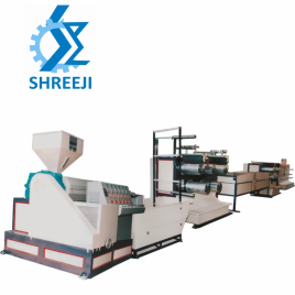 Shreeji PP Sutli Packing String Extrusion Line SYN/PPT-65 AC, Capacity: 60 Kg/Hour