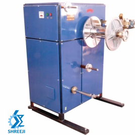 SHREEJI Rope Coiling Machine Semi Automatic 4mm to 8mm, Production Capacity(kg/hr): 100