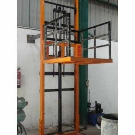 Shrusti HYDRAULIC GOODS LIFT, Capacity: 1-2 ton, Maximum Height: 3 Floors Maximum