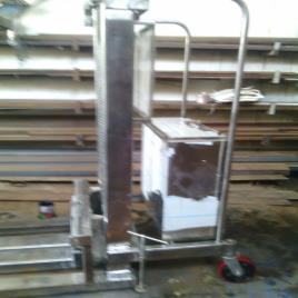 Shubham Engineering SS Pallet Stacker, for Material Handling