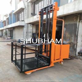 Shubham Engineering Steel Cage Stacker Hydraulic, For Material Handling