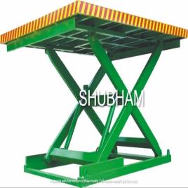Shubham Engineering Steel Hydraulic Lift Table, for Material Handling