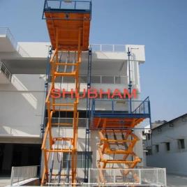 Shubham Engineering Steel Hydraulic Lift Table, for Material Handling