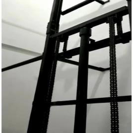 SHUBHAM HYDRAULIC Dual Mast Goods Lift MODEL SEE 63, Capacity: 1-2 ton, Maximum Height: 30 Ft