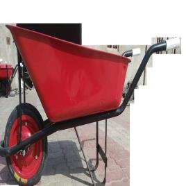 SHUBHAM SINGLE WHEEL BARROW, Capacity: 100 Kgs., for Industrial