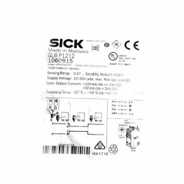 SICK GTB6-P1212, GL6-N1212, GTB6-N4212, GTB6-P4211, GTB-P1211 Photoelectric senosor