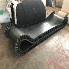 Sidewall Cleated Conveyor Belt, 24MPA, Up To 50 mm