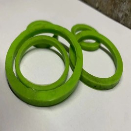 Silicone Green O Ring, Thickness: More than 10 mm, 60A