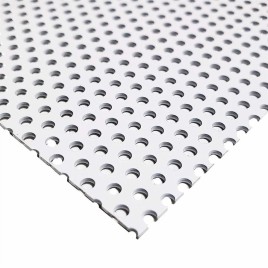 Silver Aluminum Perforated Sheets