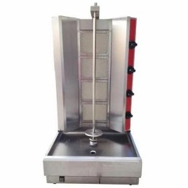 Silver Gas Shawarma Machine
