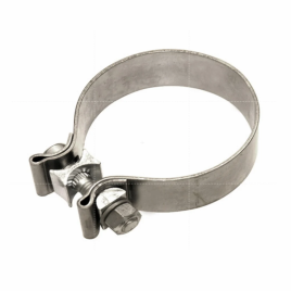 Silver Stainless Steel Exhaust Clamps ., Size: Standard