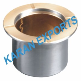 Silver Steel Flange Bushing, For Industrial, Round