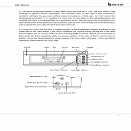Single Deck Gas Oven - 3 Trays