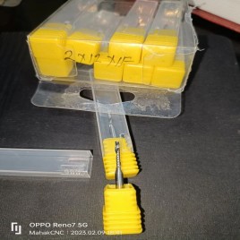 Single Flute End Mill, Carbide, 52mm