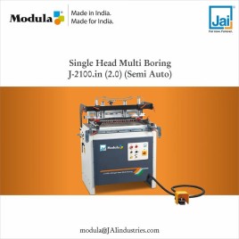 Single Head Multi Boring, Drilling Depth: 10mm