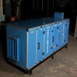 Single Skin Zeco Ahu Air Handling Unit, For Industrial