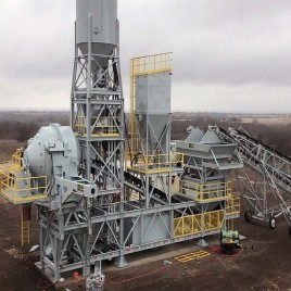 SKS Fully Automatic Concrete Batching Plant Skid Mounted Frame