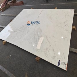 Slab Michelanelo White Marble, For Flooring, Thickness: 20 mm