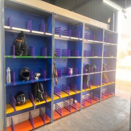 Slotted Angle Storage Rack, 3, Height: 7