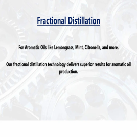 Small Scale Essential Oil Distillation Unit