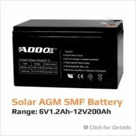 Solar AGM SMF Battery