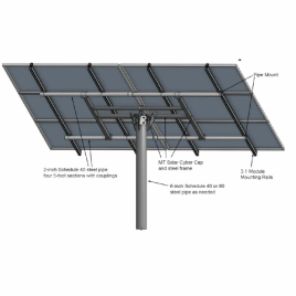 Solar Panel Mounting Structure