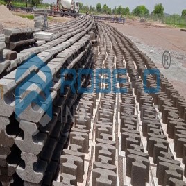 Solid Automatic Concrete Block Making Machine